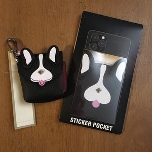 Air pods case and pocket wallet for cell phone